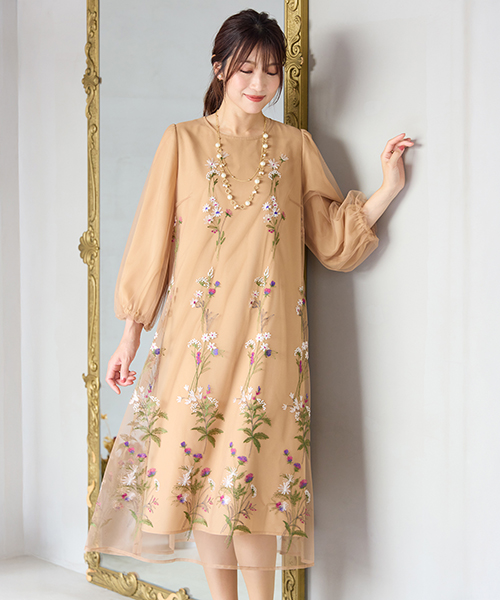 あんこ❣️ローズティアラ46チュニック❣️ ローズティアラ チュニックワンピース 46 - メルカリ